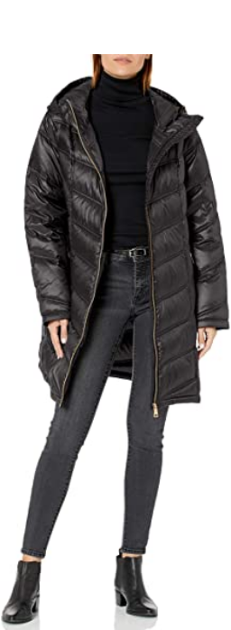 calvin klein womens plus size winter coats